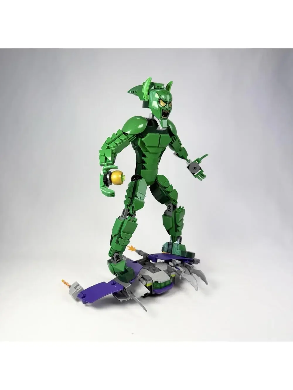 LEGO Marvel: Green Goblin Construction Figure 76284 Incomplete Discontinued Set